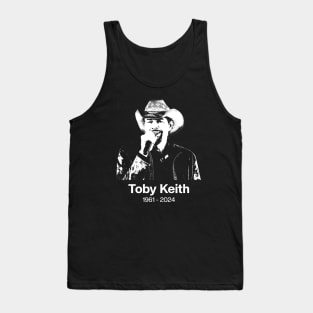 Rip Toby Keith 1961-2024 Tank Top